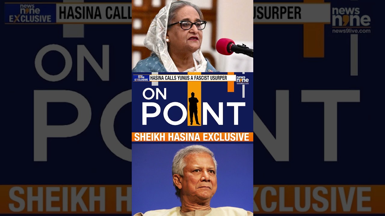 Sheikh Hasina breaks her silence in an explosive audio message, accusing Yunus of usurping power