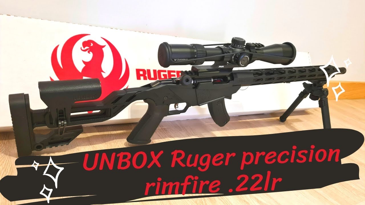 Unbox Ruger Precision Rimfire .22lr ลำกล้อง 18