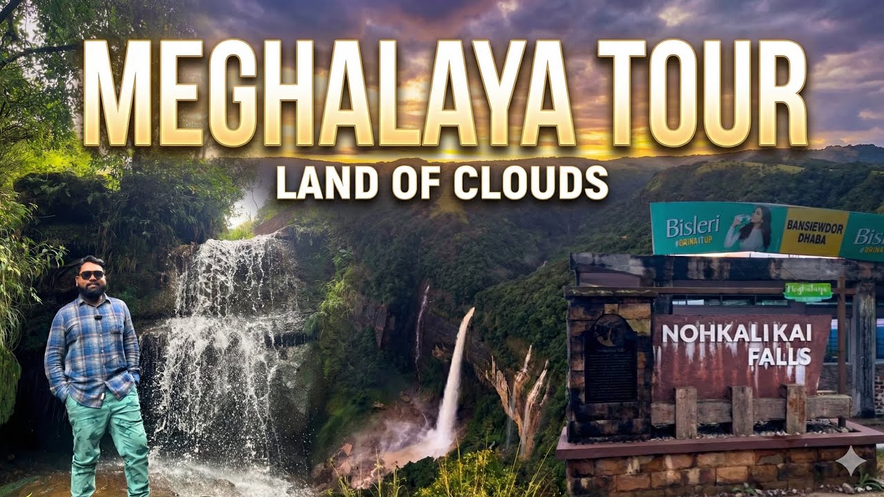 Land of Clouds ☁️ Meghalaya | Cherrapunji & Nohkalikai Falls 