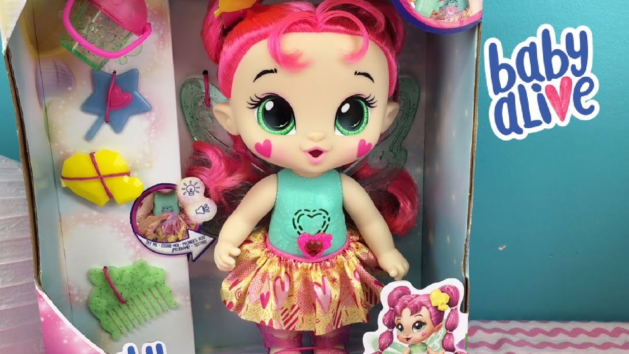 Unboxing @Hasbro NEW Baby Alive Glo Pixies Sammie Shimmer Doll #freeproduct #babyalivefamily