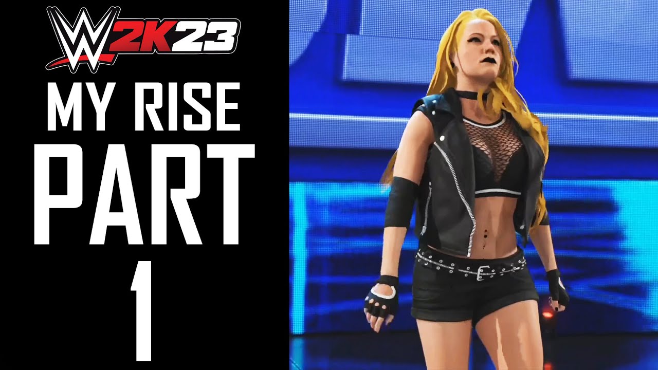 WWE 2K23 - My Rise: The Legacy - Gameplay Walkthrough - Part 1 - "A Rough Start (Not) On Smackdown"