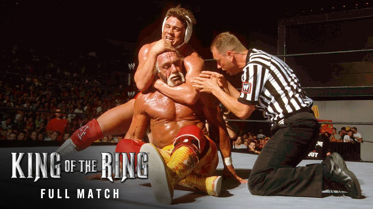 ПОЛНЫЙ МАТЧ: Голливуд Халк Хоган против Курта Энгла: WWE King of the Ring 2002