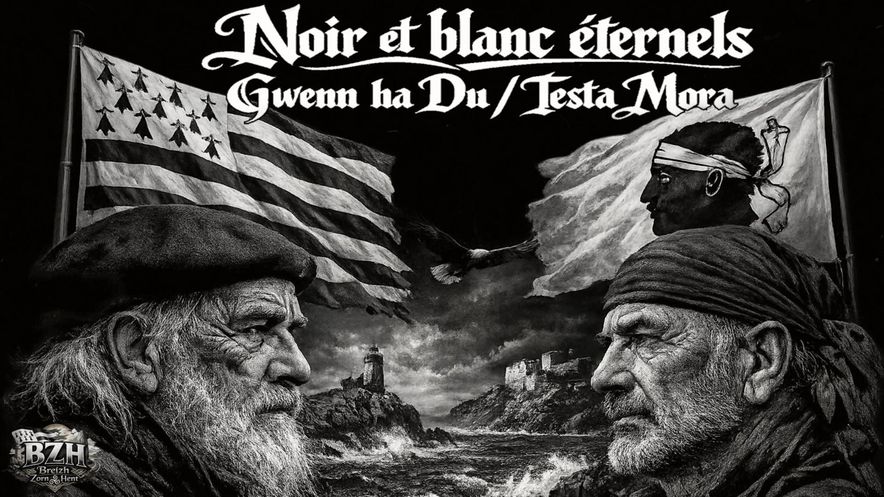 Noir et blanc éternels , Gwenn ha Du / Testa Mora !!!