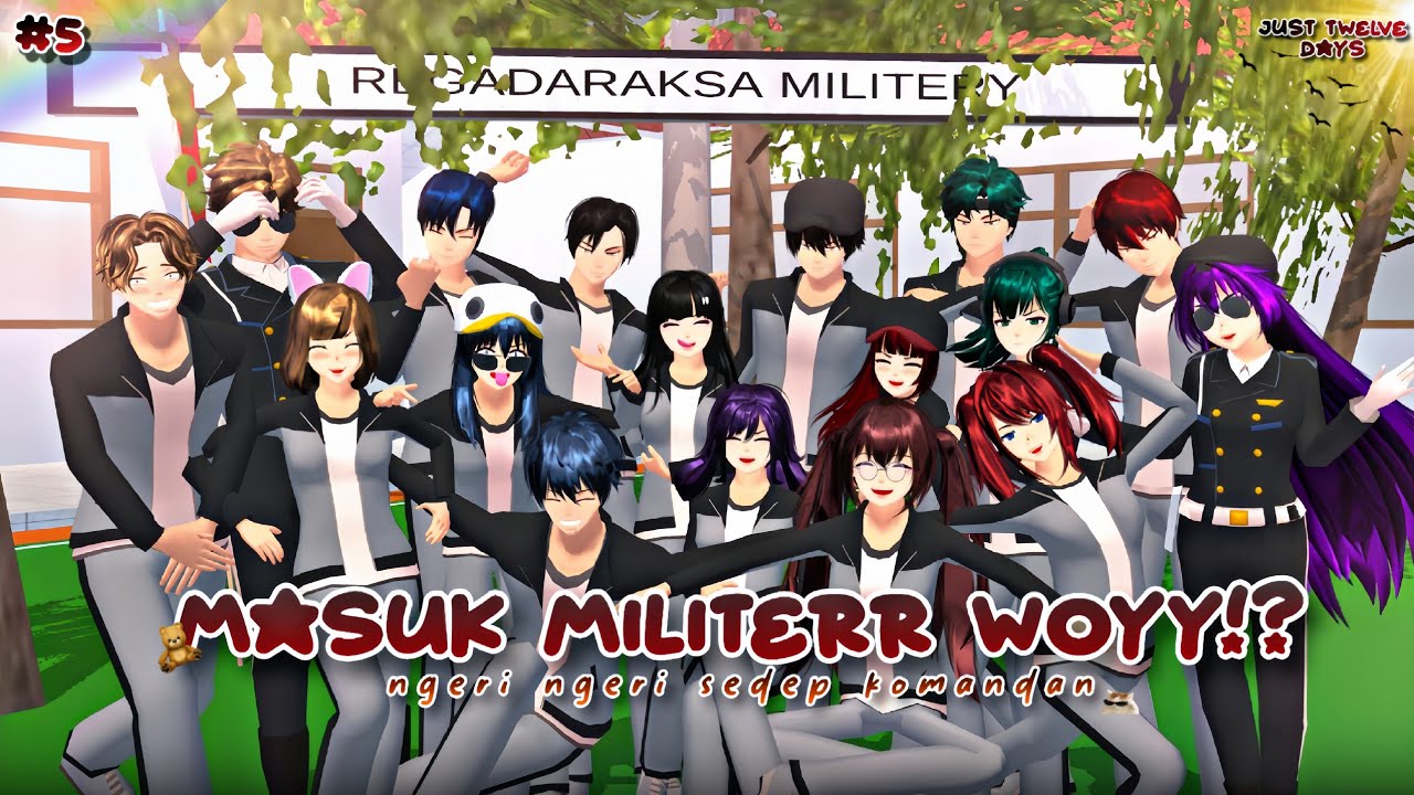 ও JUST TWELVE DAYS || EPS 5 || DRAMA SAKURA SCHOOL SIMULATOR