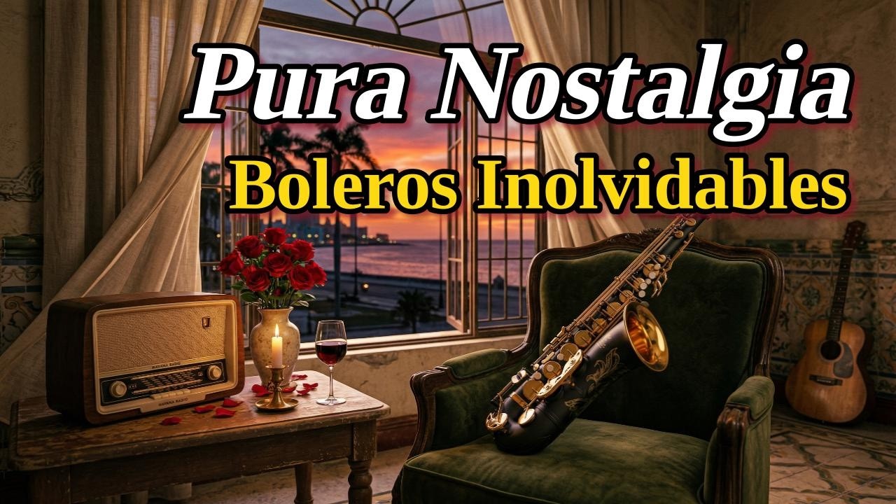 Boleros Suaves Rom&aacute;nticos 🎷 Un viaje de amor y nostalgia en Saxof&oacute;n