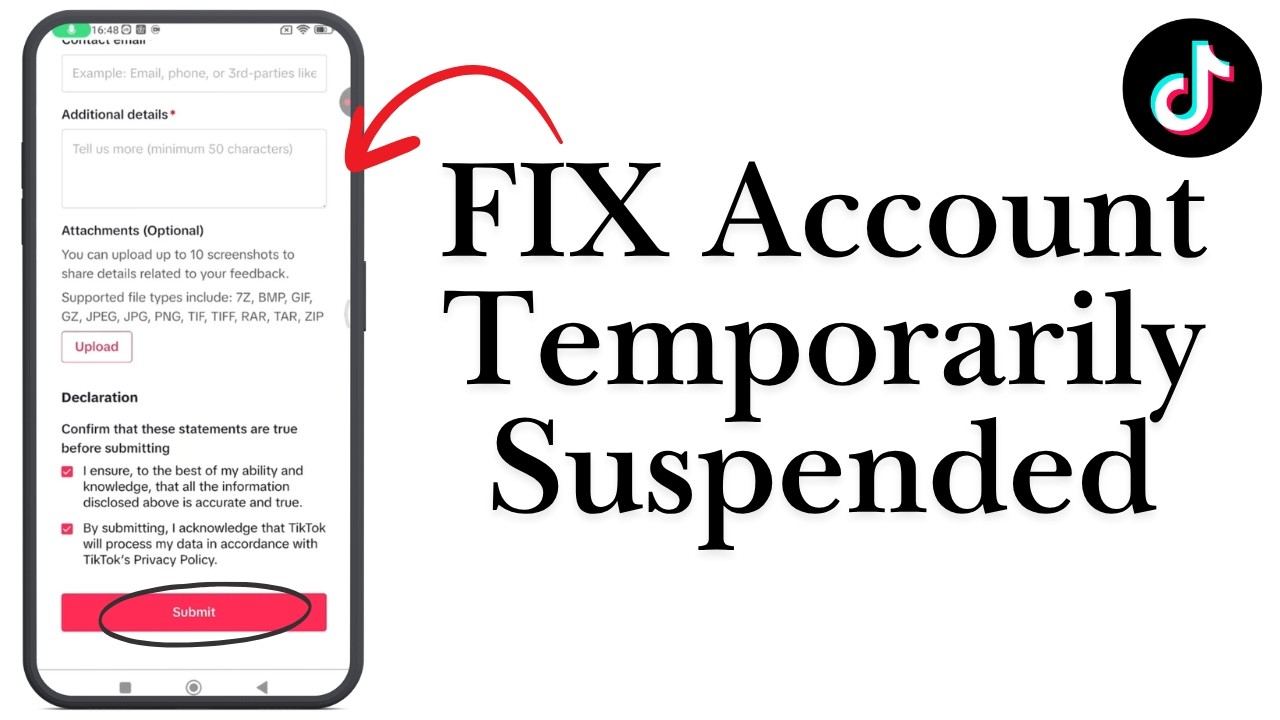 FIX TikTok Account Temporarily Suspended | Recover Suspended TikTok Account