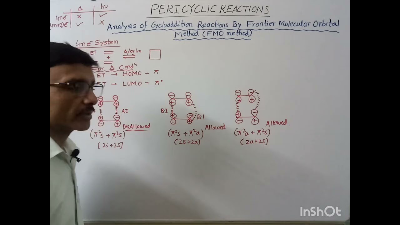Pericyclic Reactions: Analysis of Cycloaddition reactions by FMO method