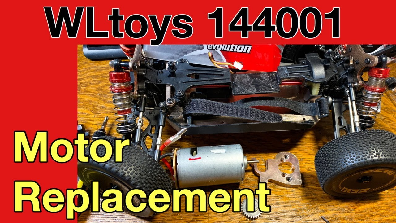 WLtoys 144001 motor replacement