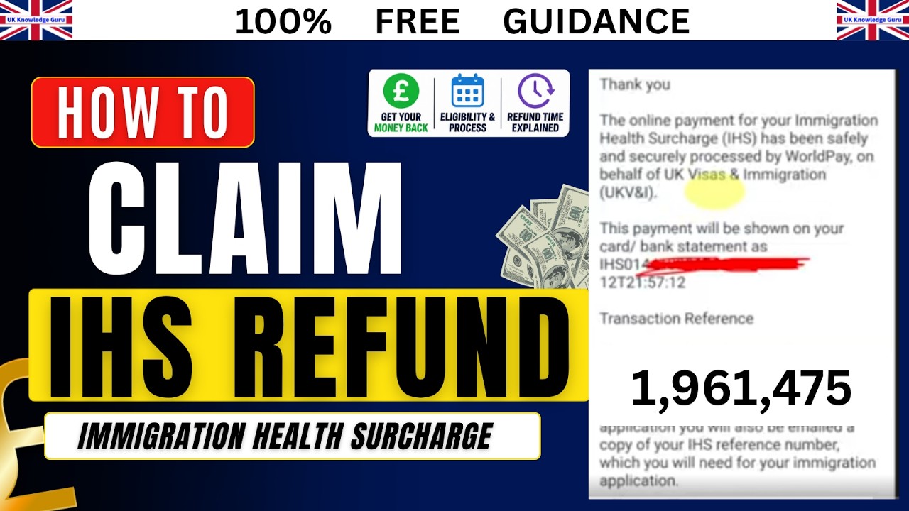 How to Get Your UK IHS Refund Back (2026) | Immigration Health Surcharge Refund Guide