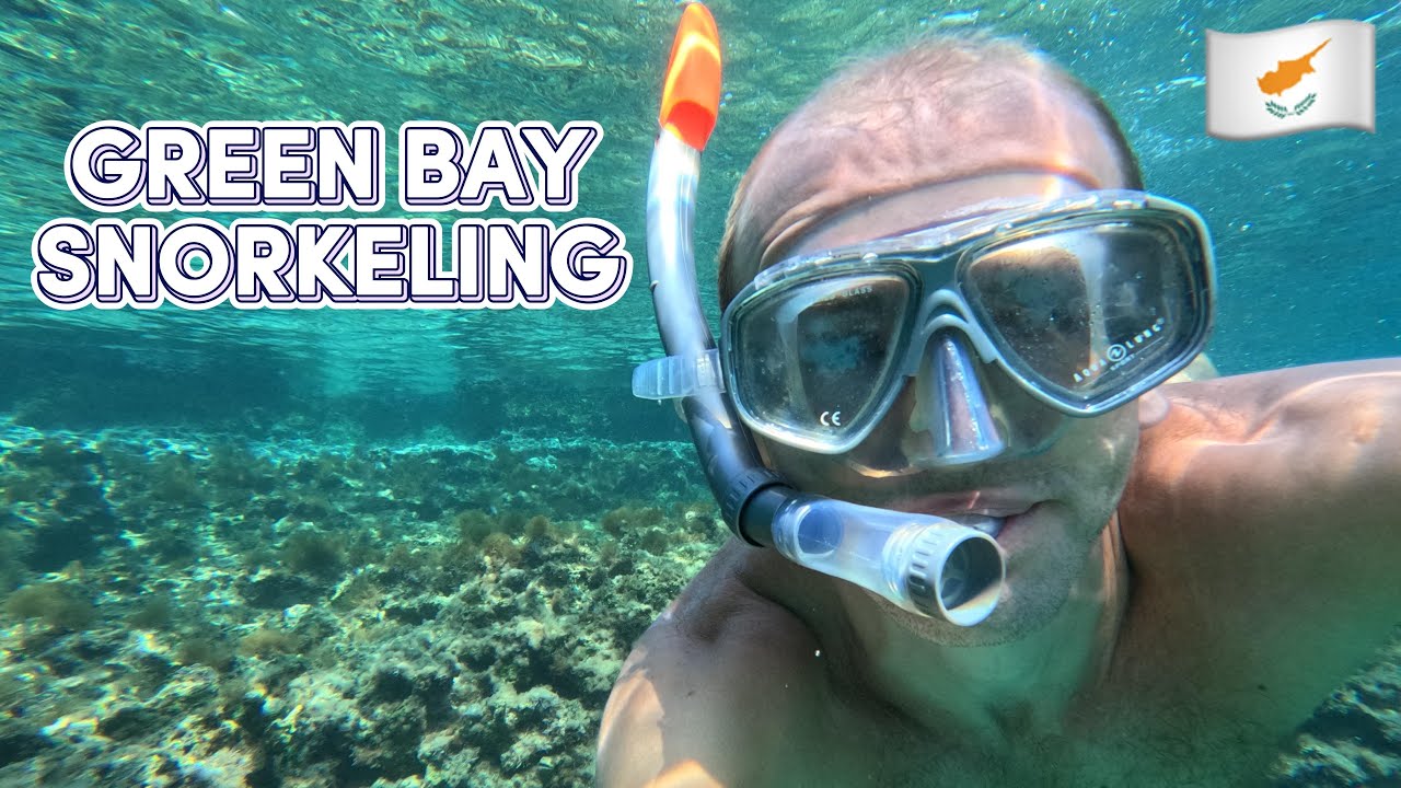 Snorkeling at Green Bay (aka Turtle Bay), Cyprus