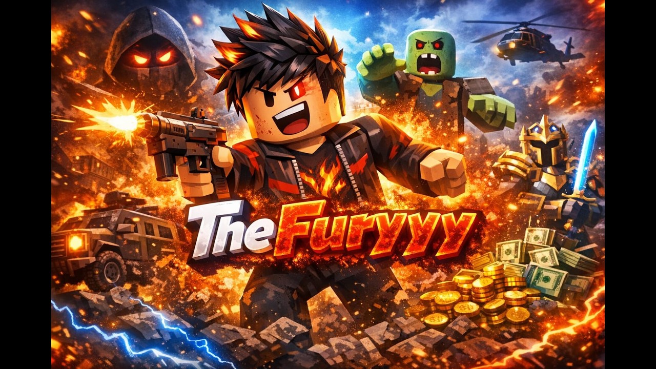 LIVE 🔴 | Roblox  | thefuryy