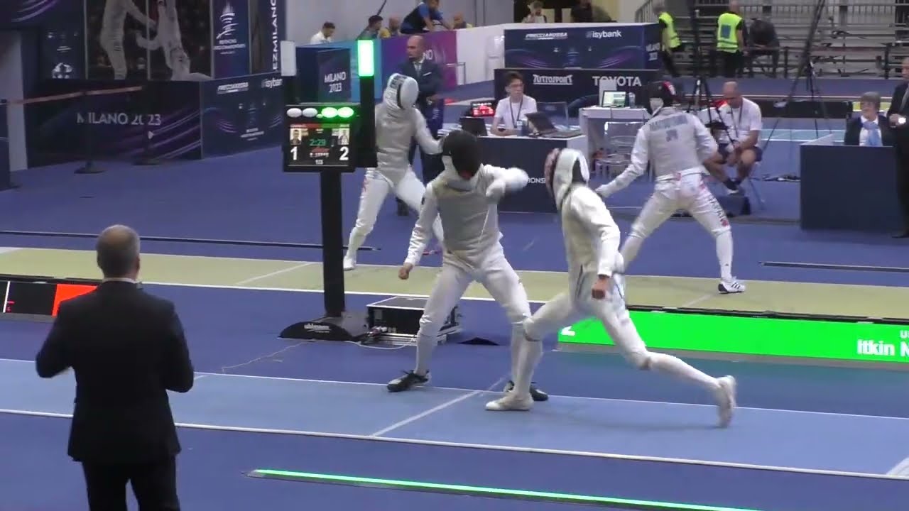 World Championships 2023 SMF - L8 - Carlos Llavador ESP v Nick Itkin USA