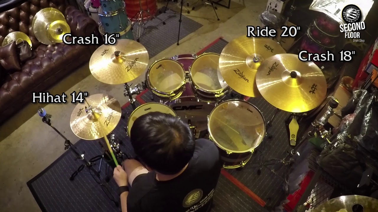 •[Review]• ชุดฉาบ Zildjian รุ่น ZBT - Second Floor Drum Shop
