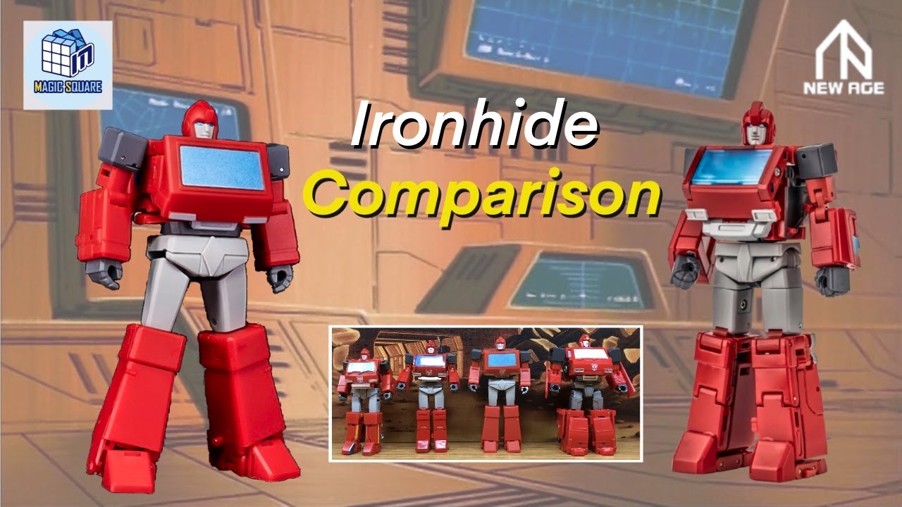 Legends Scaled Ironhide Collection (Mini-Masterpiece) - Magic Square, NewAge