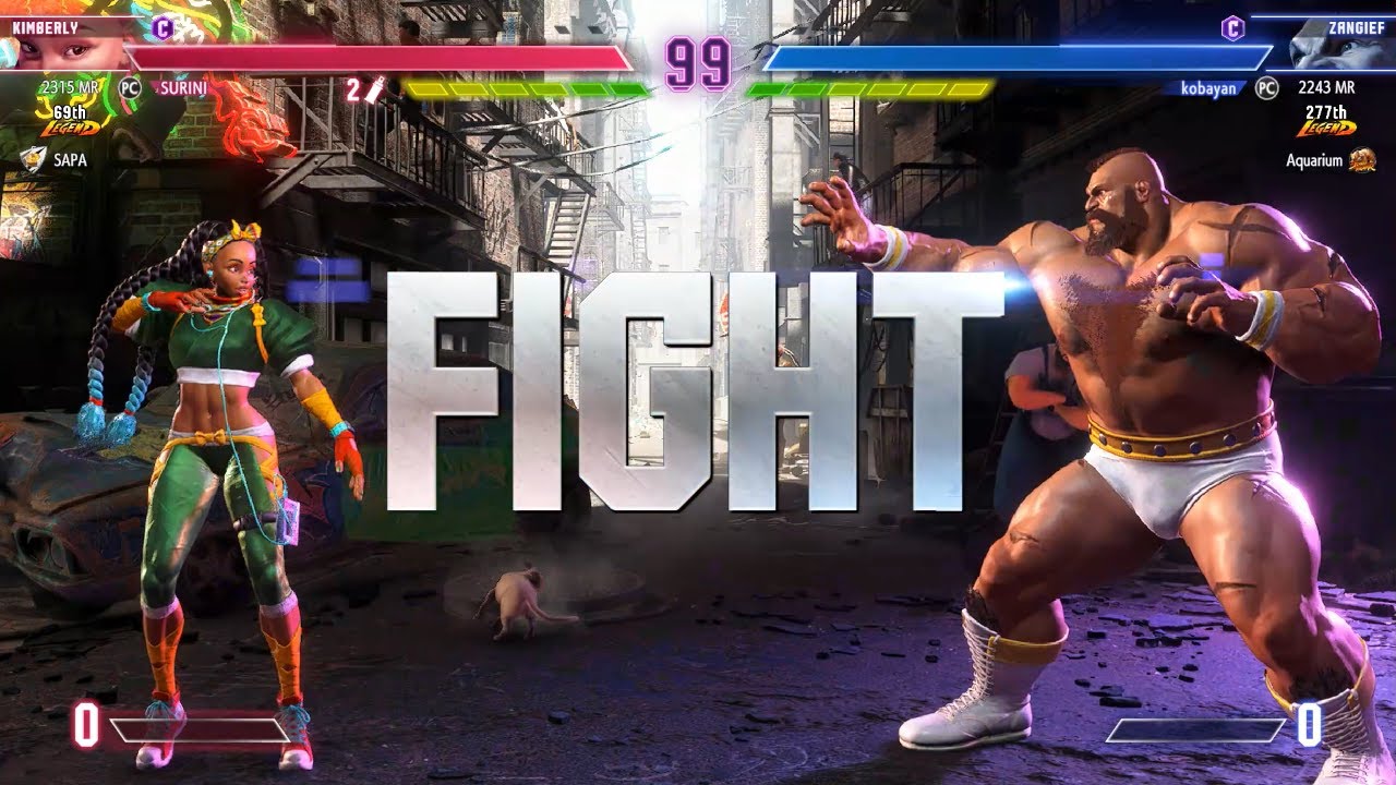 SF6 🔥 SURINI (Kimberly) Vs KOBAYAN (Zangief) 🔥 SF6 High Level Matches!