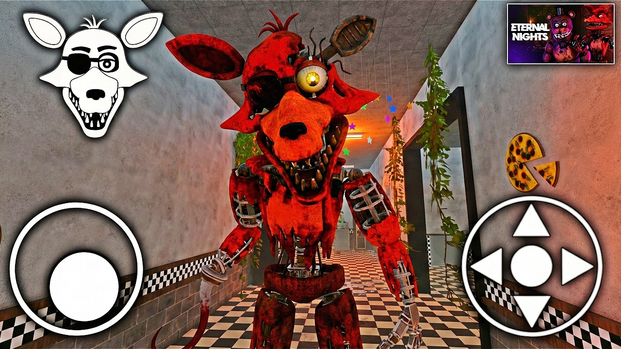 What if I BECOME Foxy!?😱 - FNAF Eternal Nights [Roblox]