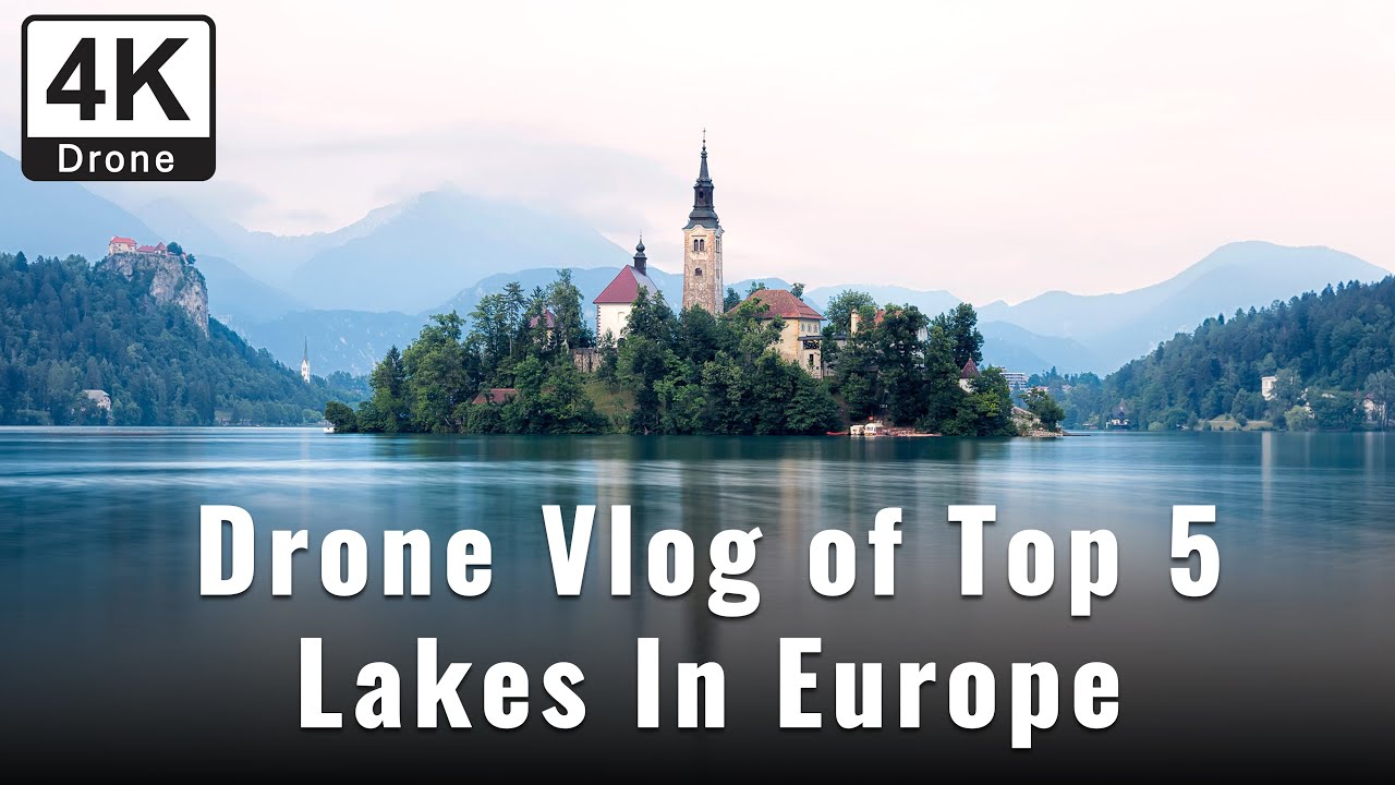Top 5 Most Beautiful Lakes in Europe 🇪🇺 | 4K Drone Views from the Sky