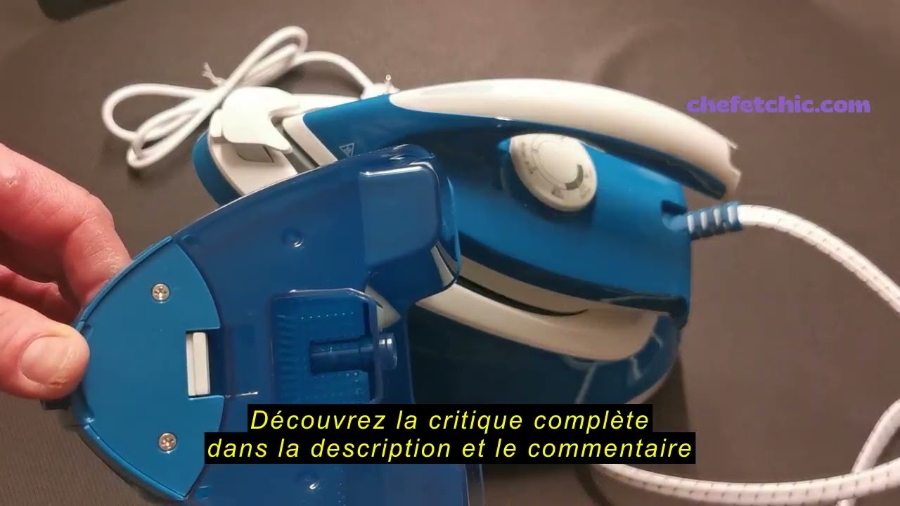 Avis sur la Amazon Basics Fer à Repasser Générateur de Vapeur Avec Pompe à 6 Bars, Jet de Vapeur de