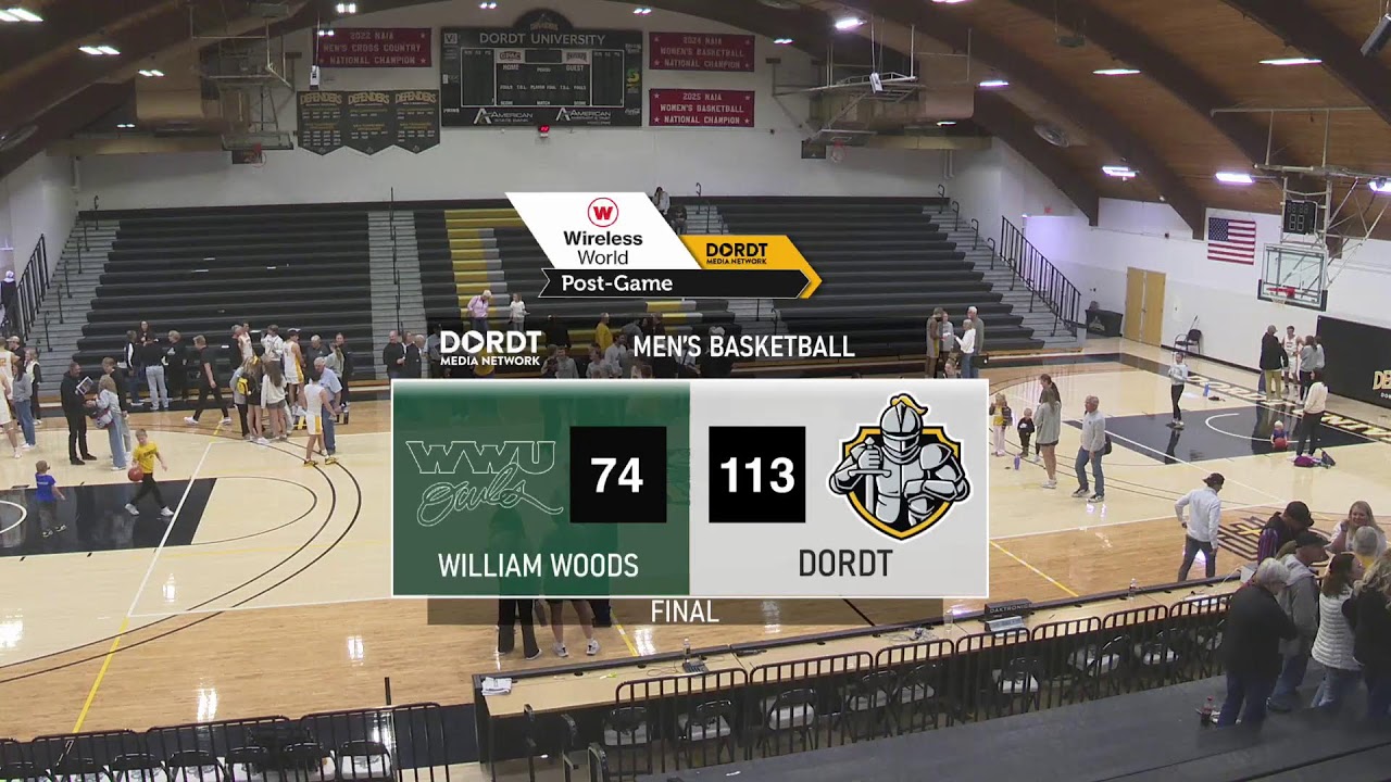 William Woods vs Dordt Men's Basketball, Oct 24, 2025