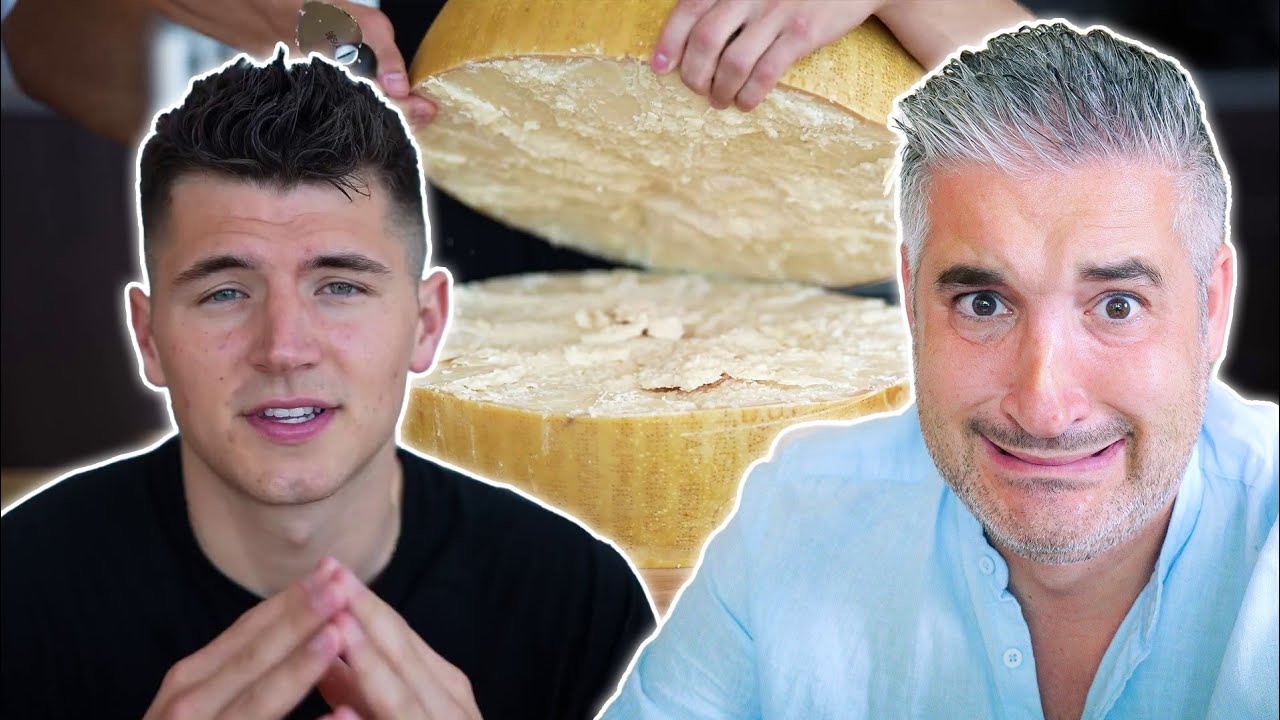 Italian Chef Reacts to CHEESE WHEEL PASTA by @NickDiGiovanni