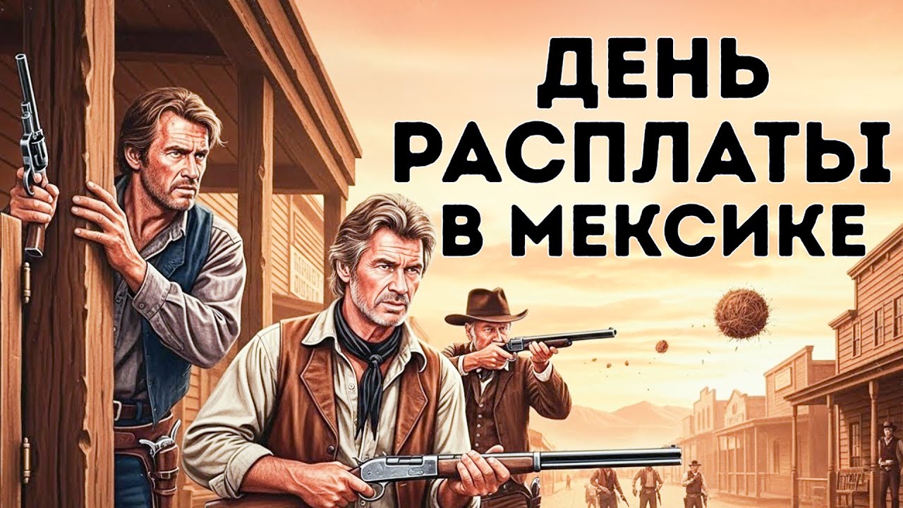 Чарльз Бронсон, Форрест Такер и Дейл Робертсон | День расплаты в Мексике Смотрите в русской озвучке!