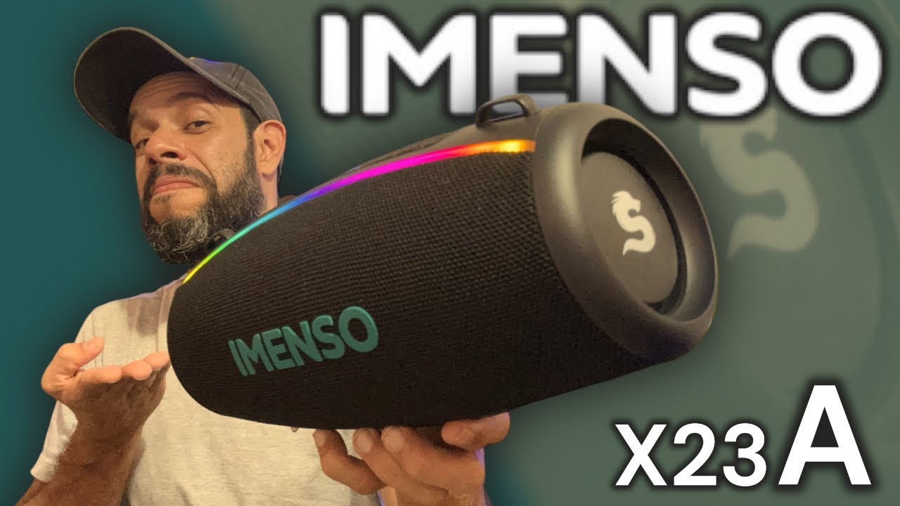 IMENSO X23A 60W TWS IPX6 -  Essa Vale a pena ( Unboxing e análise completa) 