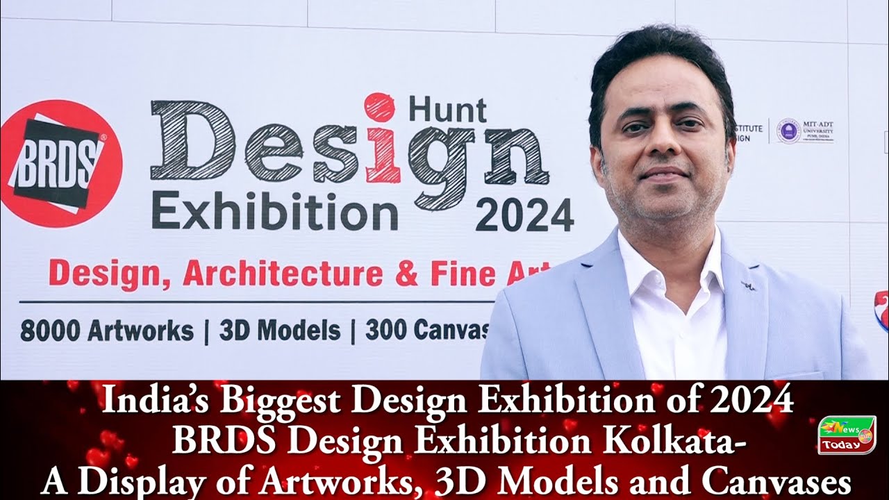 India’s Biggest Design Exhibition | of 2024 BRDS Design Exhibition  Kolkata-A Display of Artworks 3D