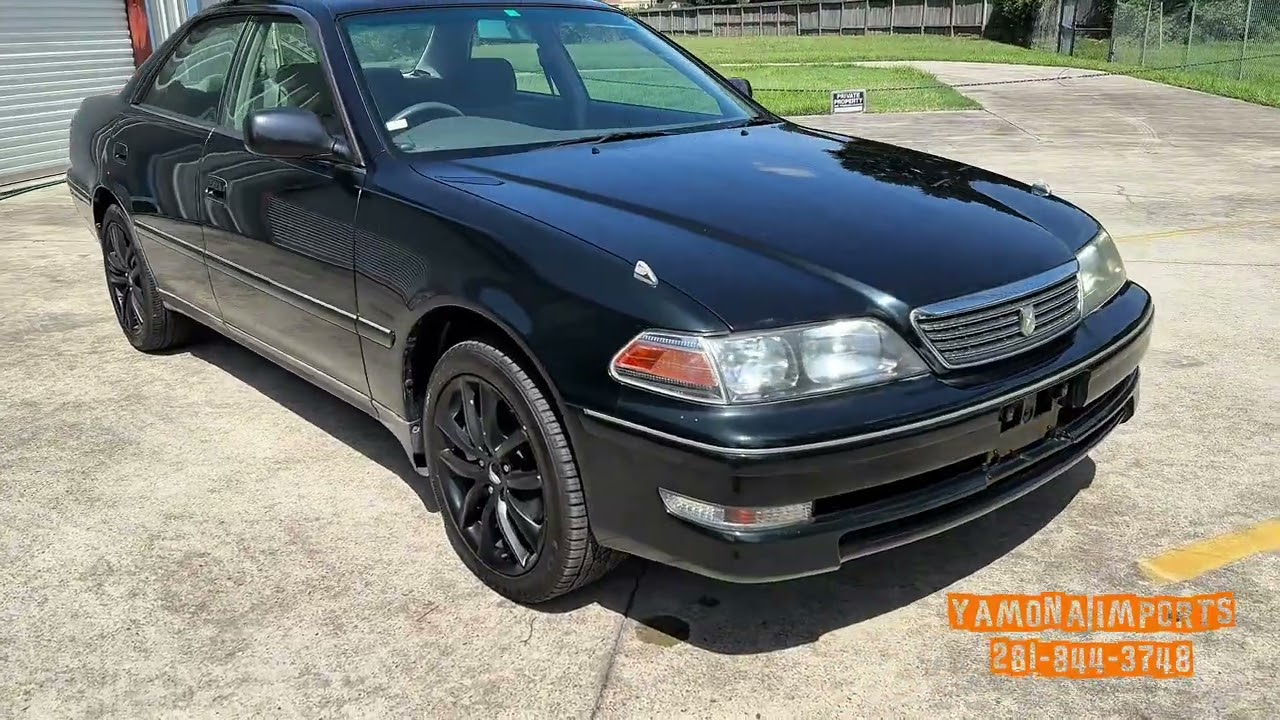 Полный обзор Toyota Mark II AWD GX105 2000 года выпуска.