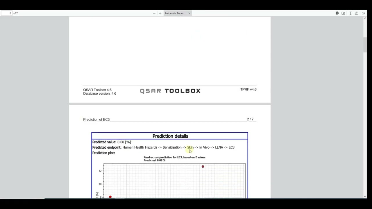 11. Отчетность &mdash; OECD QSAR Toolbox 4.6