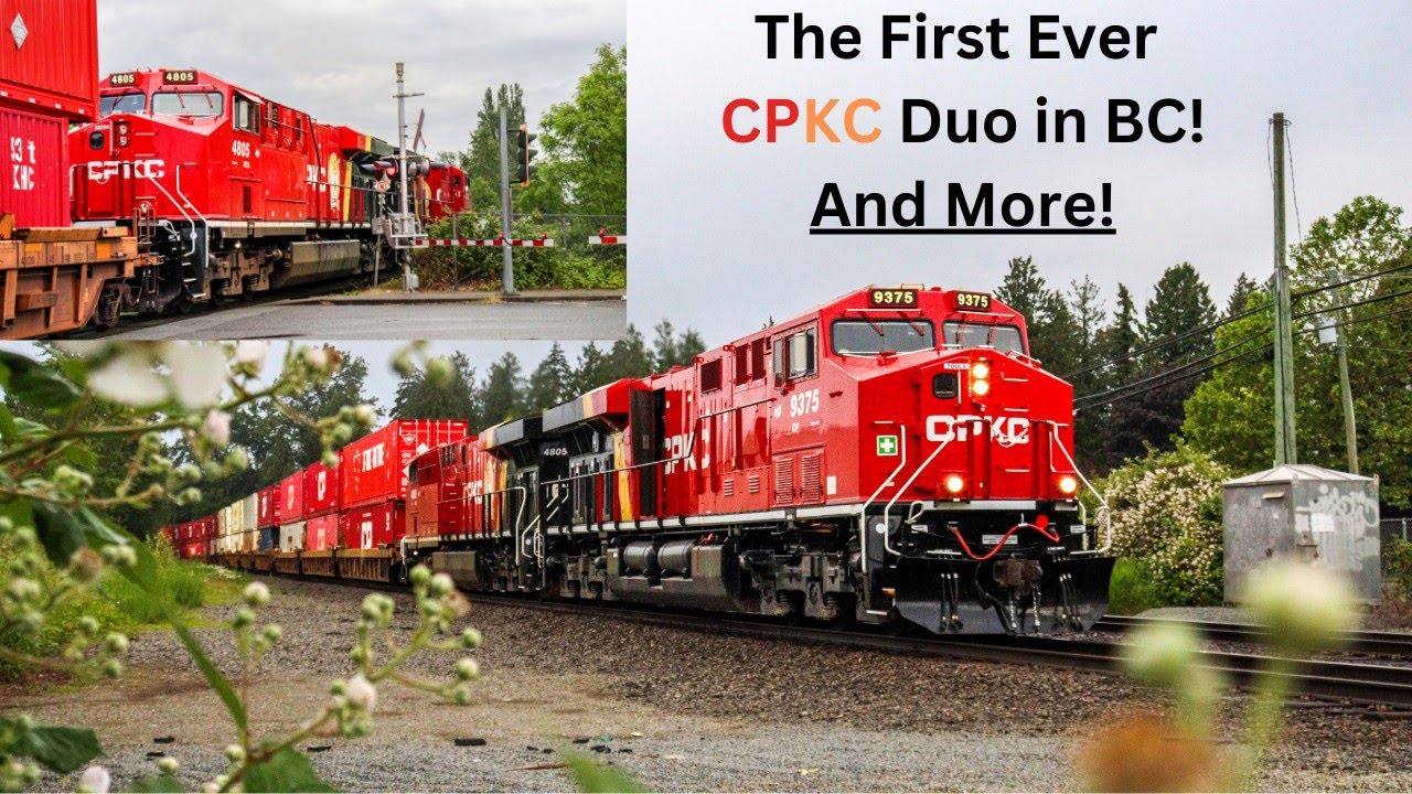 The First Ever CPKC Duo In BC! WCE 907, RMR 610, And More! | June 11, 2024