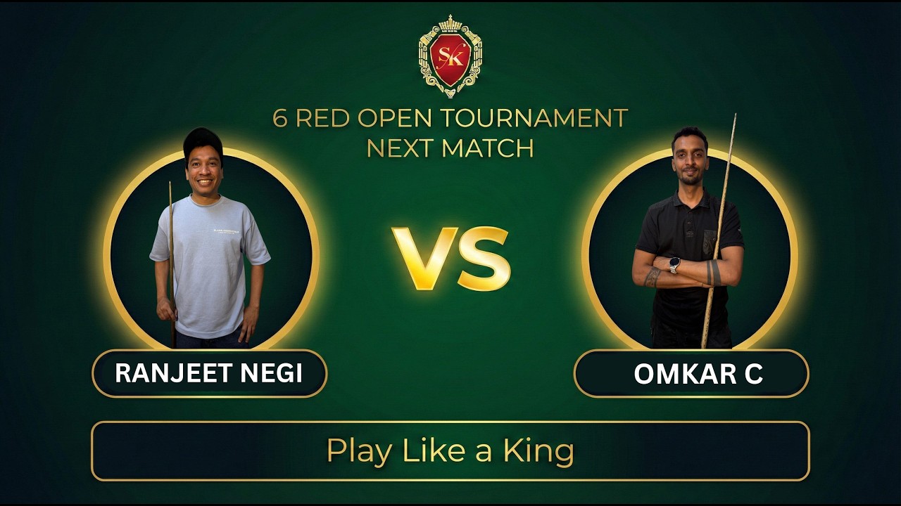 Snooker King 6 Ball Open Tournament | LIVE MATCH | DAY 1 TABLE 2 MATCH