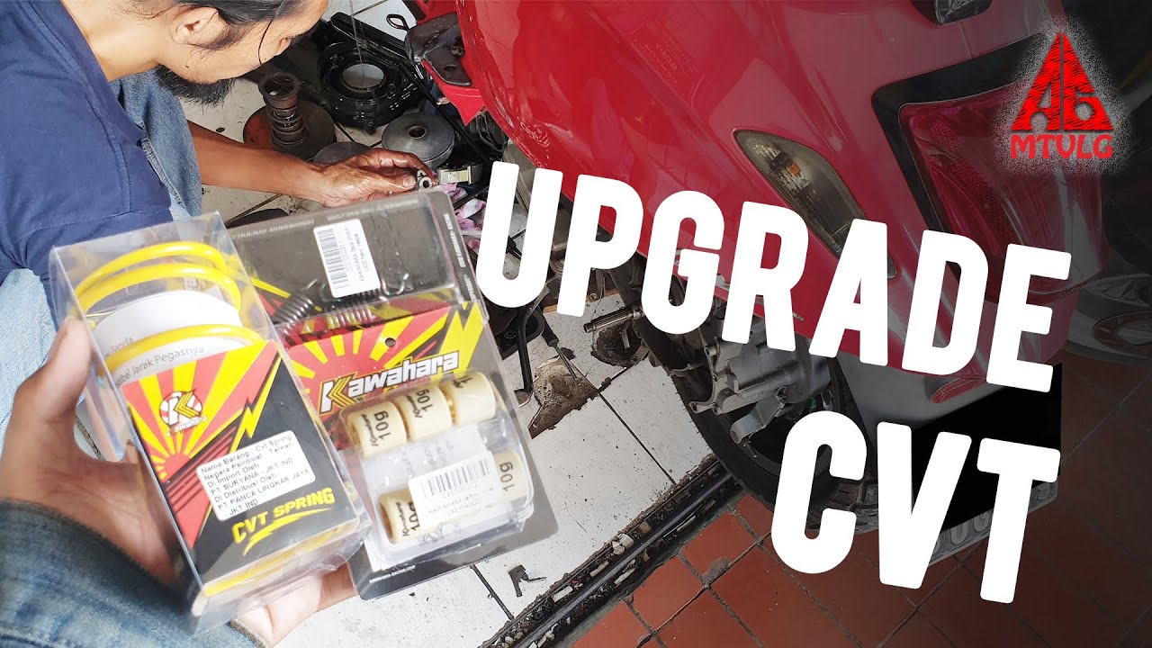 Upgrade CVT Vespa Sprint 150!