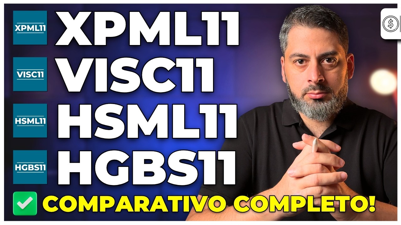 XPML11 | VISC11 | HSML11 | HGBS11 | COMPARATIVO DE INDICADORES!