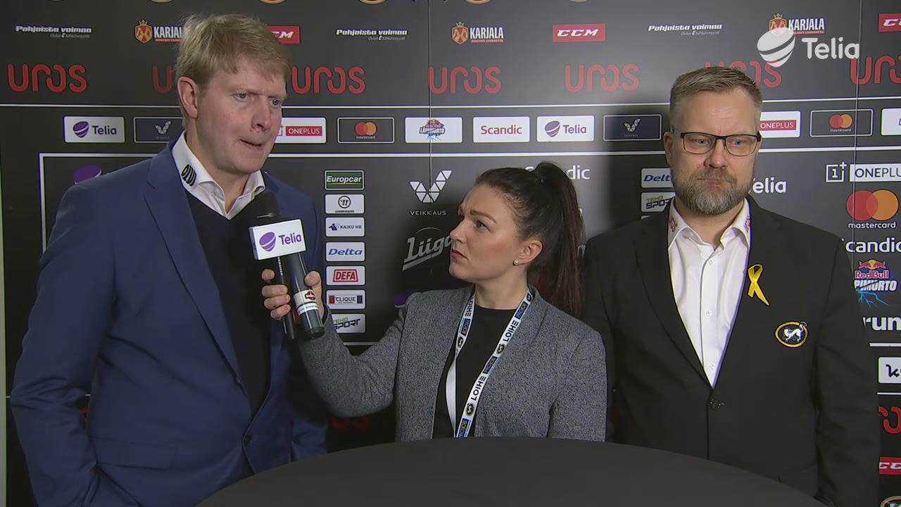 Lehdistötilaisuus: Kärpät - Tappara (2-3) 15.1.2020