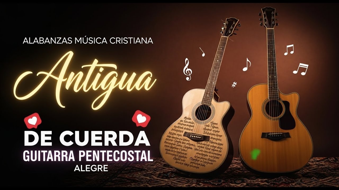Alabanzas Musica De Cuerda - Musica Cristiana Antigua De Cuerda - Guitarra Pentecostal Alegre