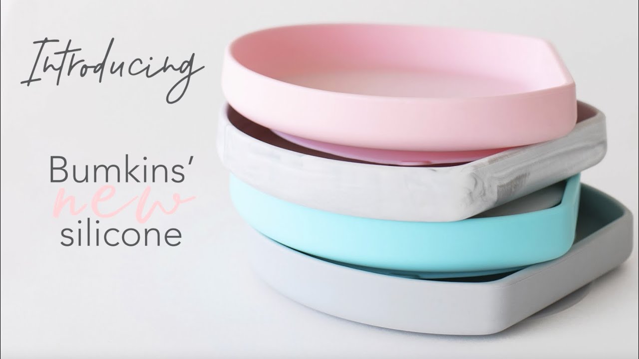 Bumkins' NEW Silicone Grip Plate & Tray