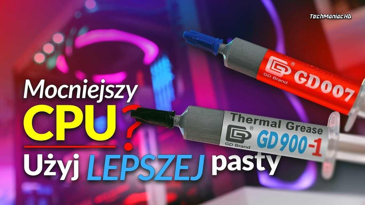Best thermal paste for more efficient processors - GD900, GD900-1, or GD007? 🤯 [CPUs with TDP 120W+]