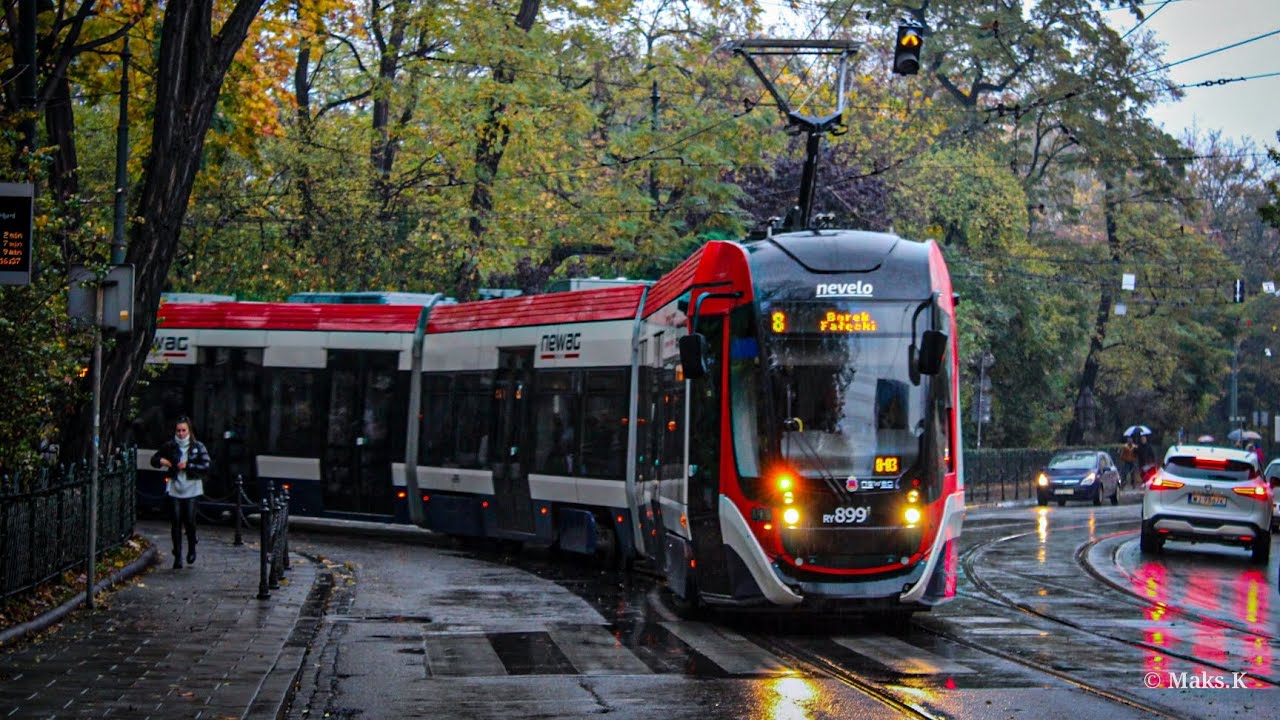 Newag Nevelo 126N #RY899 linia 8 [MPK Kraków]