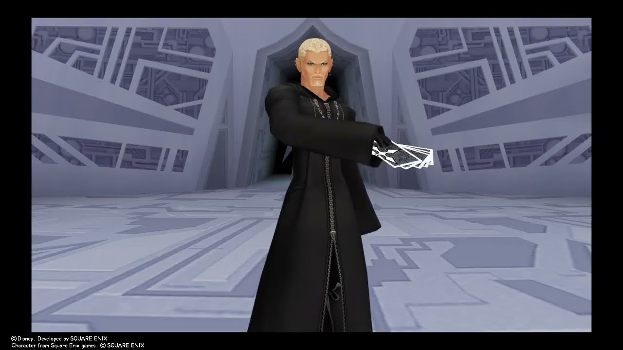 Kingdom Hearts II Final Mix (HD 1.5+2.5 Remix)-Luxord+Marluxia+Larxen