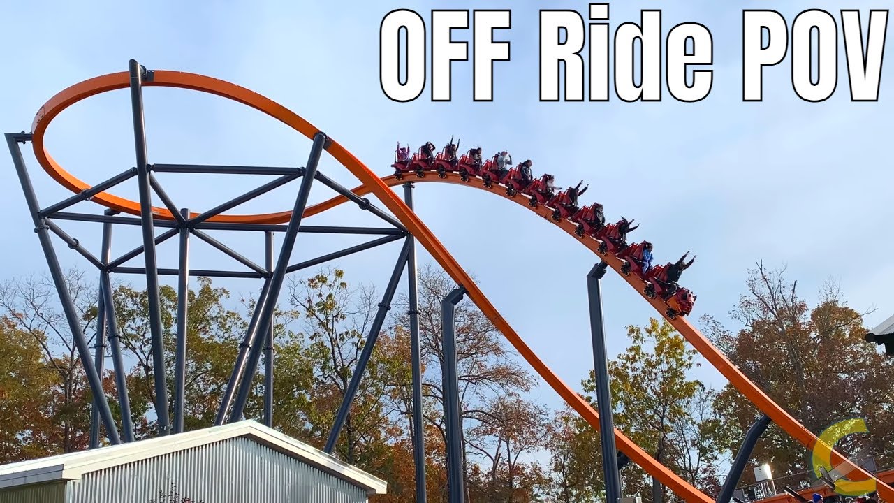 Jersey Devil Coaster (4k OFF Ride POV)- Six Flags Great Adventure, Jackson, NJ