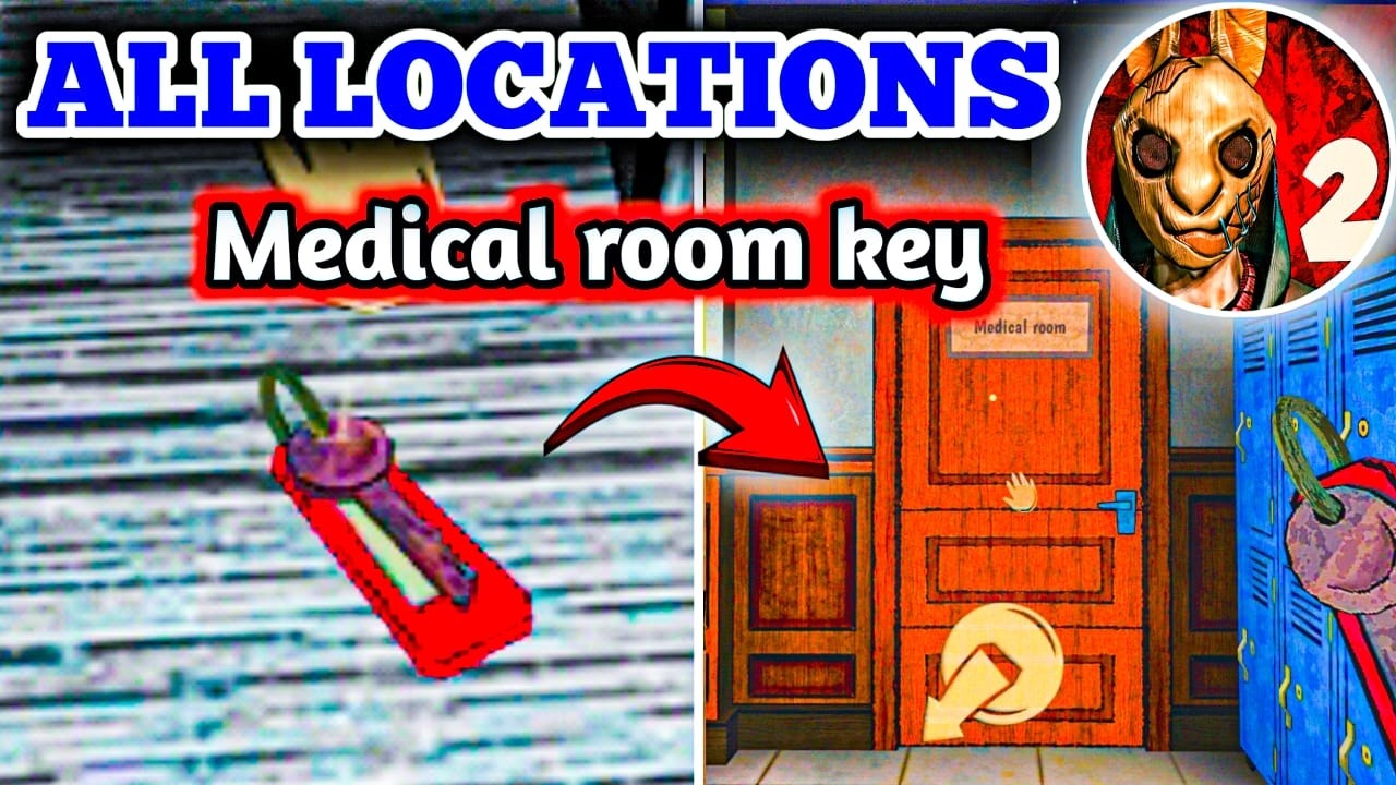 All locations of medical room key in horror tale 2