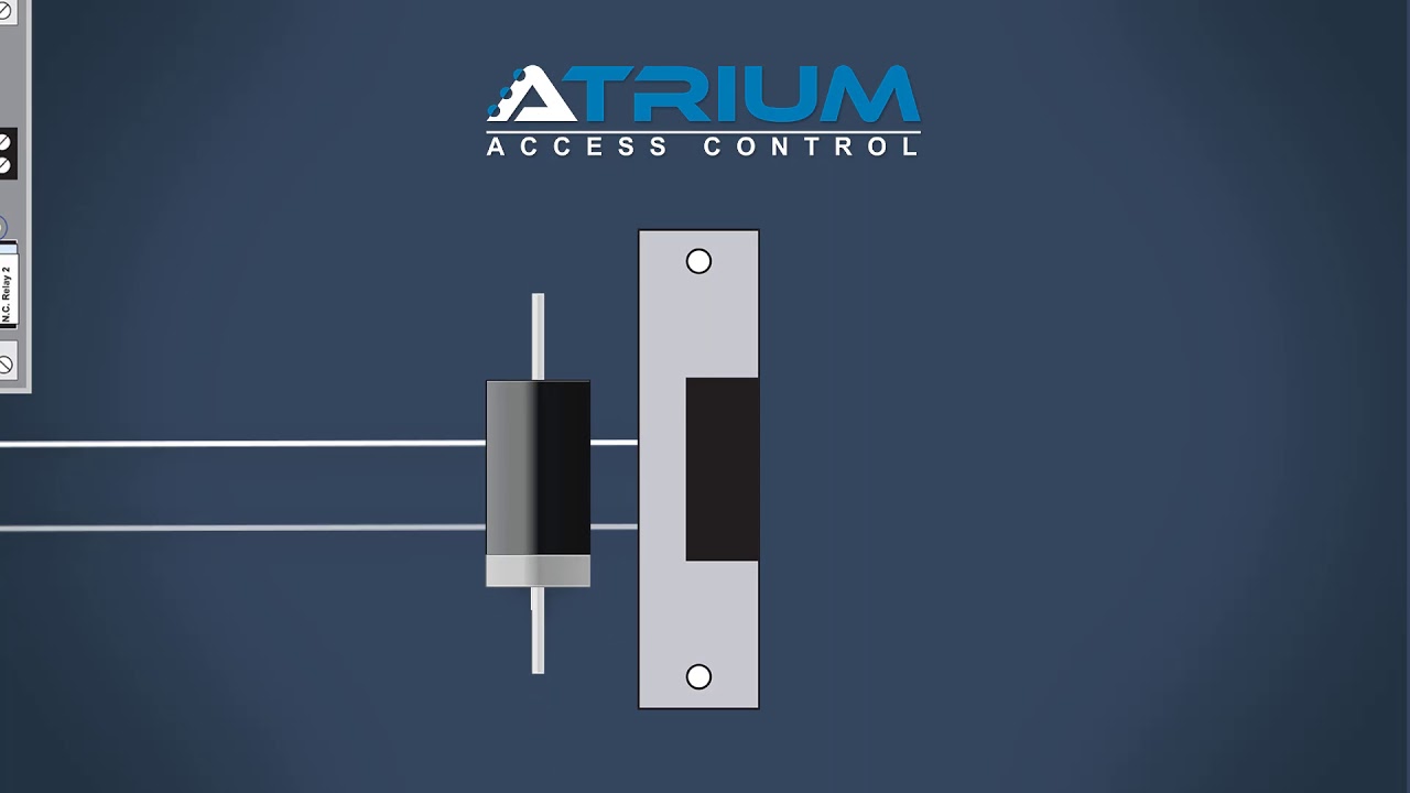 How to connect door locks to an A22 controller