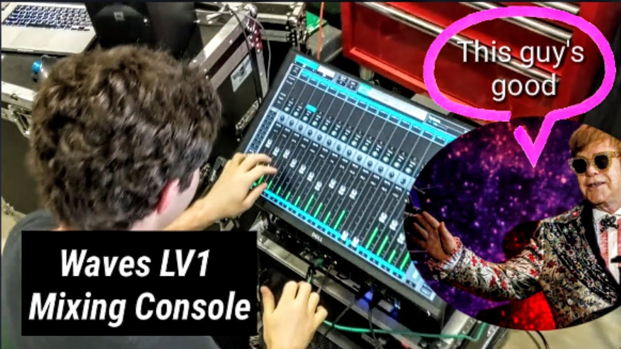 s3e11 Audio Engineer Dominates Waves Emotion LV1 live mixer