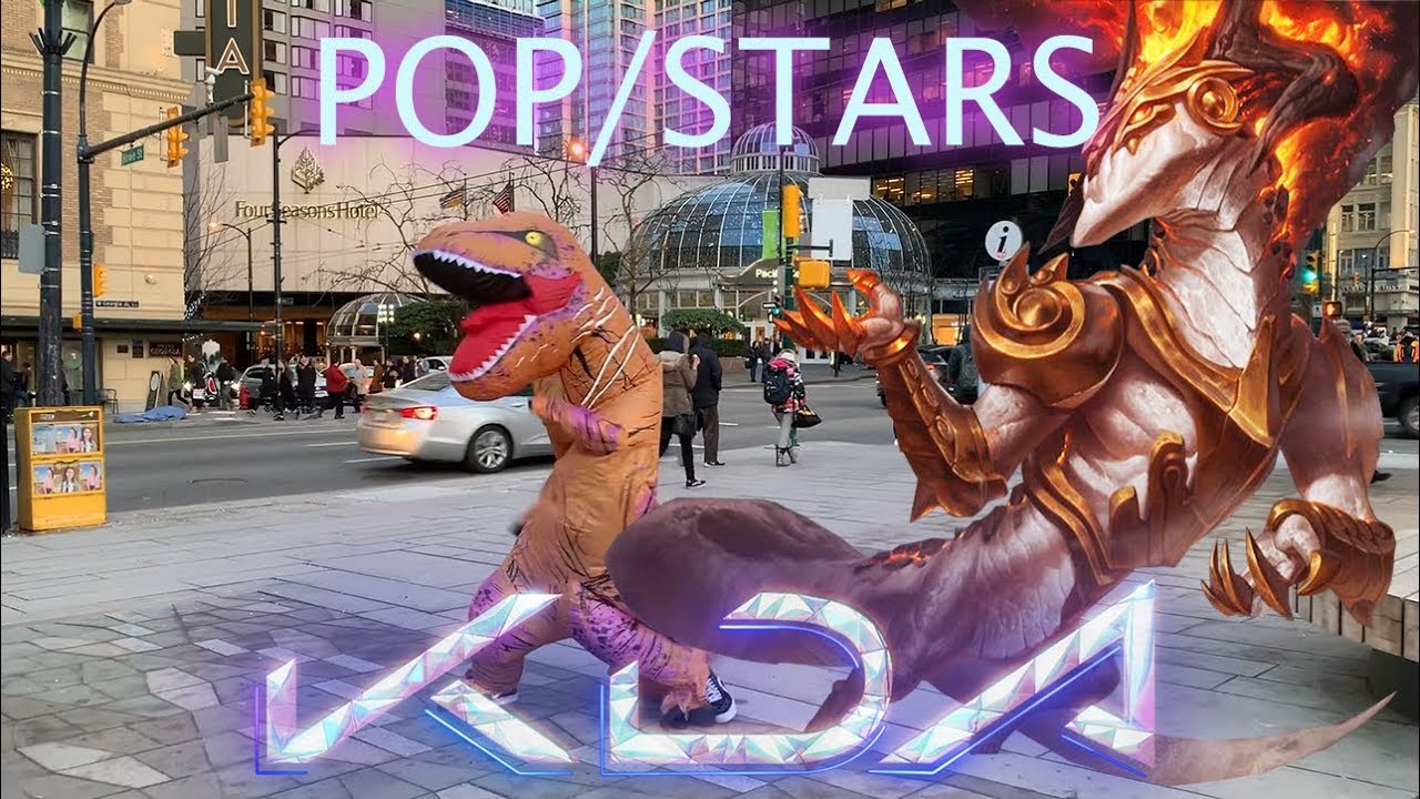 【AURELION SOL KPOP IN PUBLIC CHALLENGE】  - K/DA - POP/STARS DANCE COVER