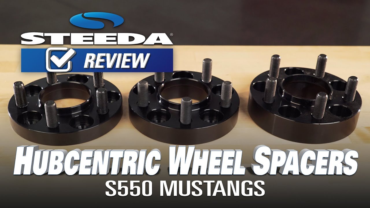 Steeda S550 Hubcentric Billet Aluminum Wheel Spacers