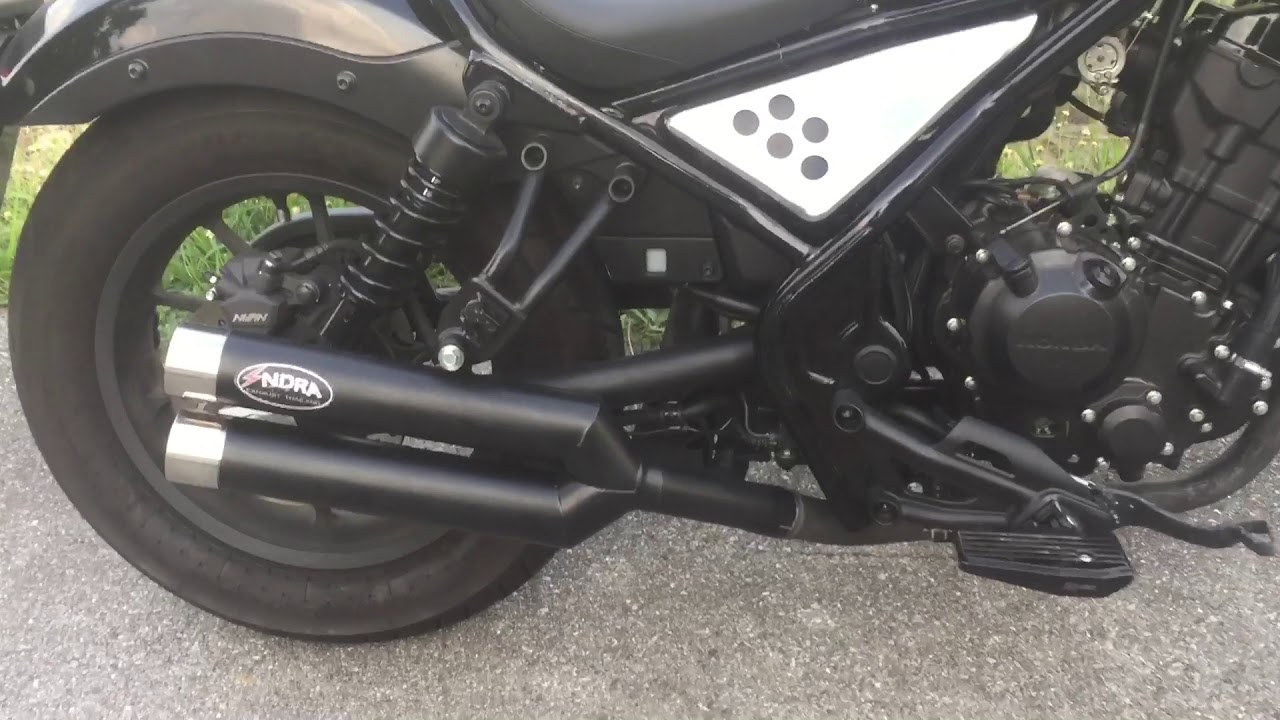 Rebel 300 by indra exhaust thailand