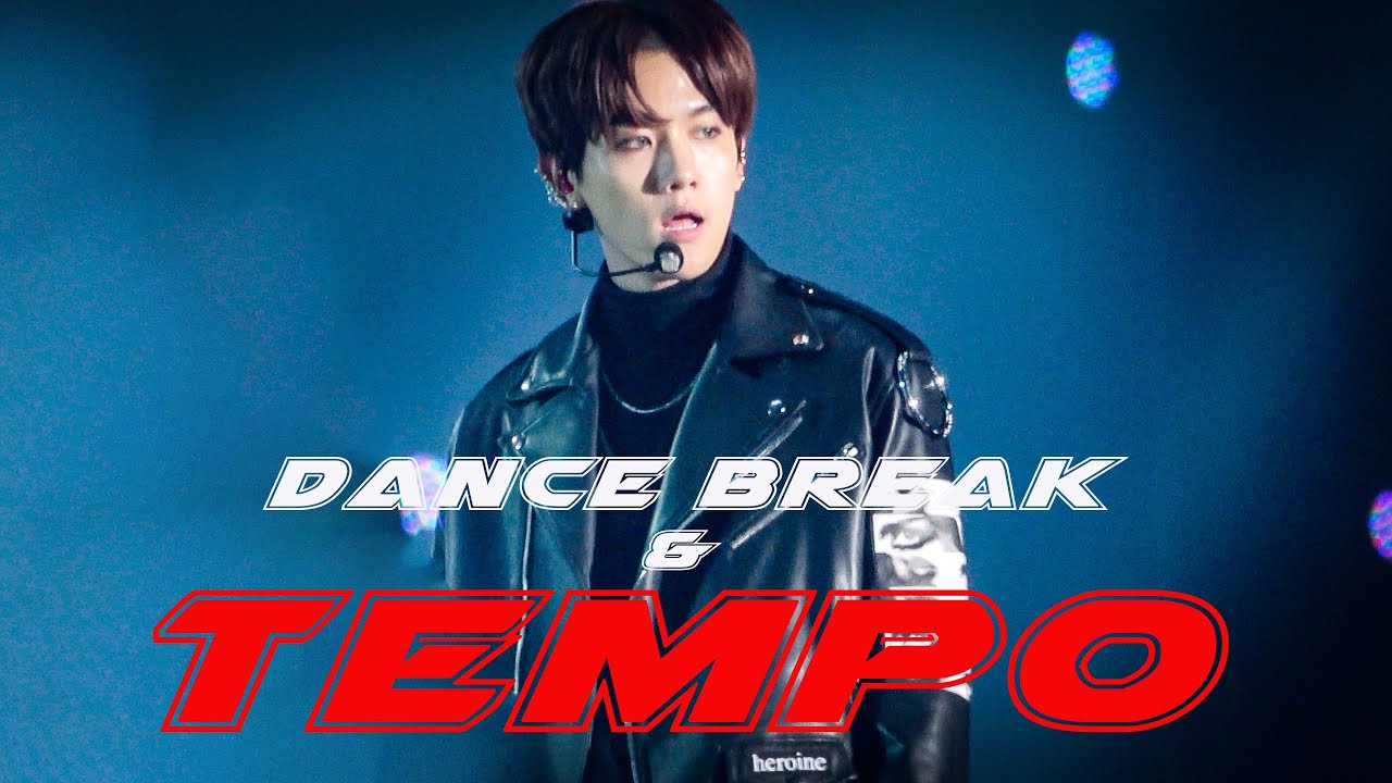 [4K] 181225 SBS 가요대전 - Dance Break & Tempo - EXO Baekhyun 엑소 백현 Focus 직캠 by fluffy kyoong