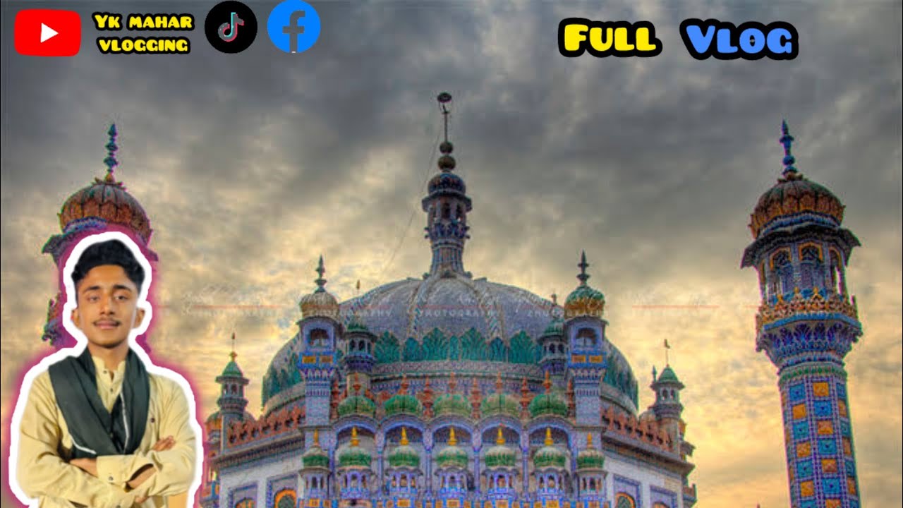 Dargah Sachal Sarmast pe vlog 