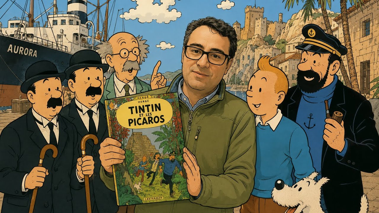 La Aventuras de TINTIN. Comic histórico