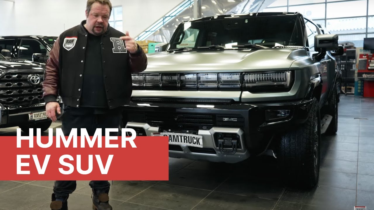 Новый Hummer EV SUV! Эксклюзивный тест-драйв Hummer EV SUV от РАМТРАК